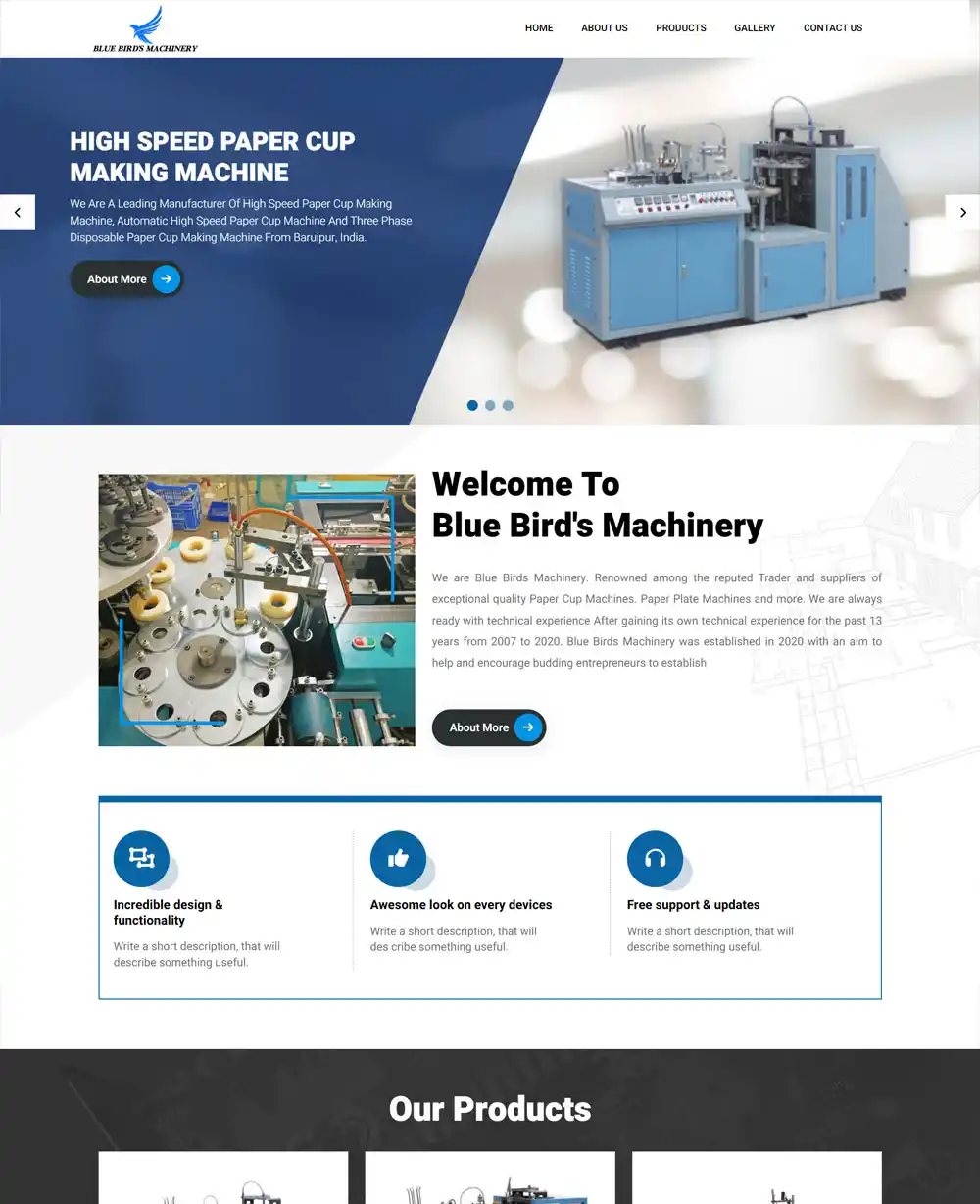 Blue Bird Machinery