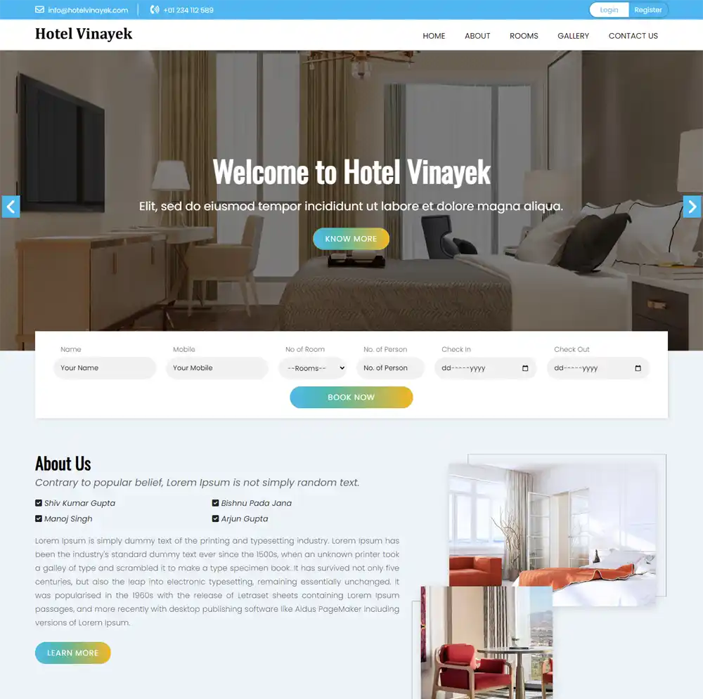 Hotel Vinayek