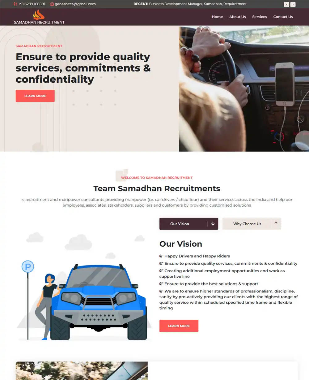 Samadhan Recruitment
